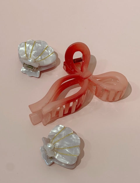 Ariel Shell Hair Clip - Light Purple - ACC