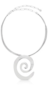 Aura Swirl Necklace