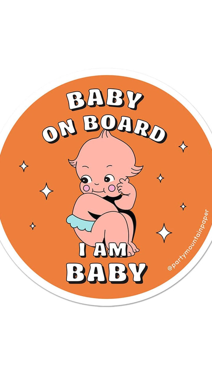 Baby On Board Bumper Sticker - 310 Home/Gift