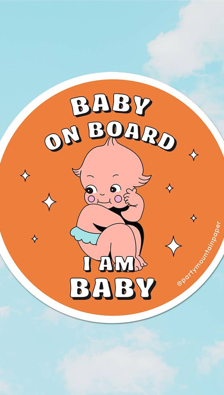 Baby On Board Bumper Sticker - 310 Home/Gift