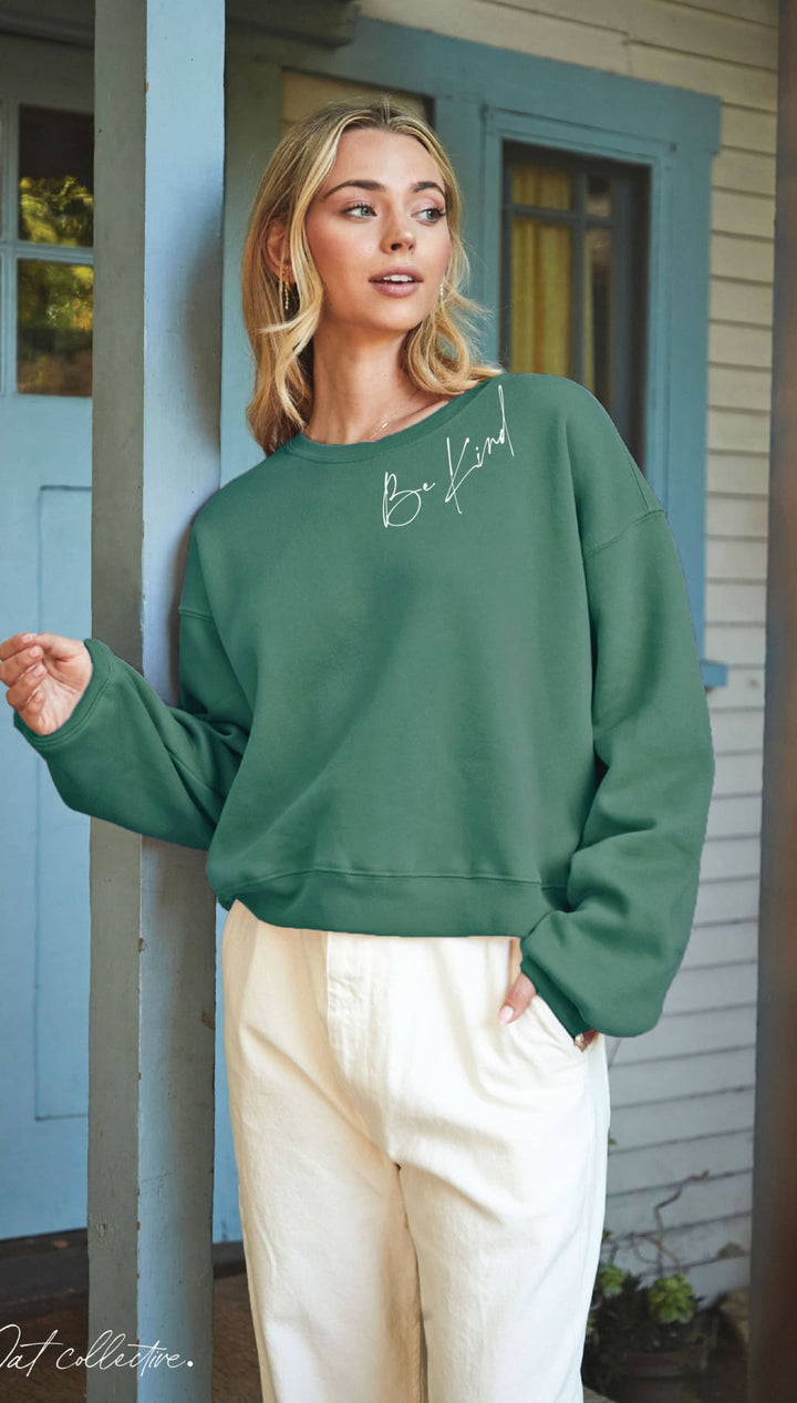 BE KIND Mid Graphic Sweatshirt - 150 Sweatshirts