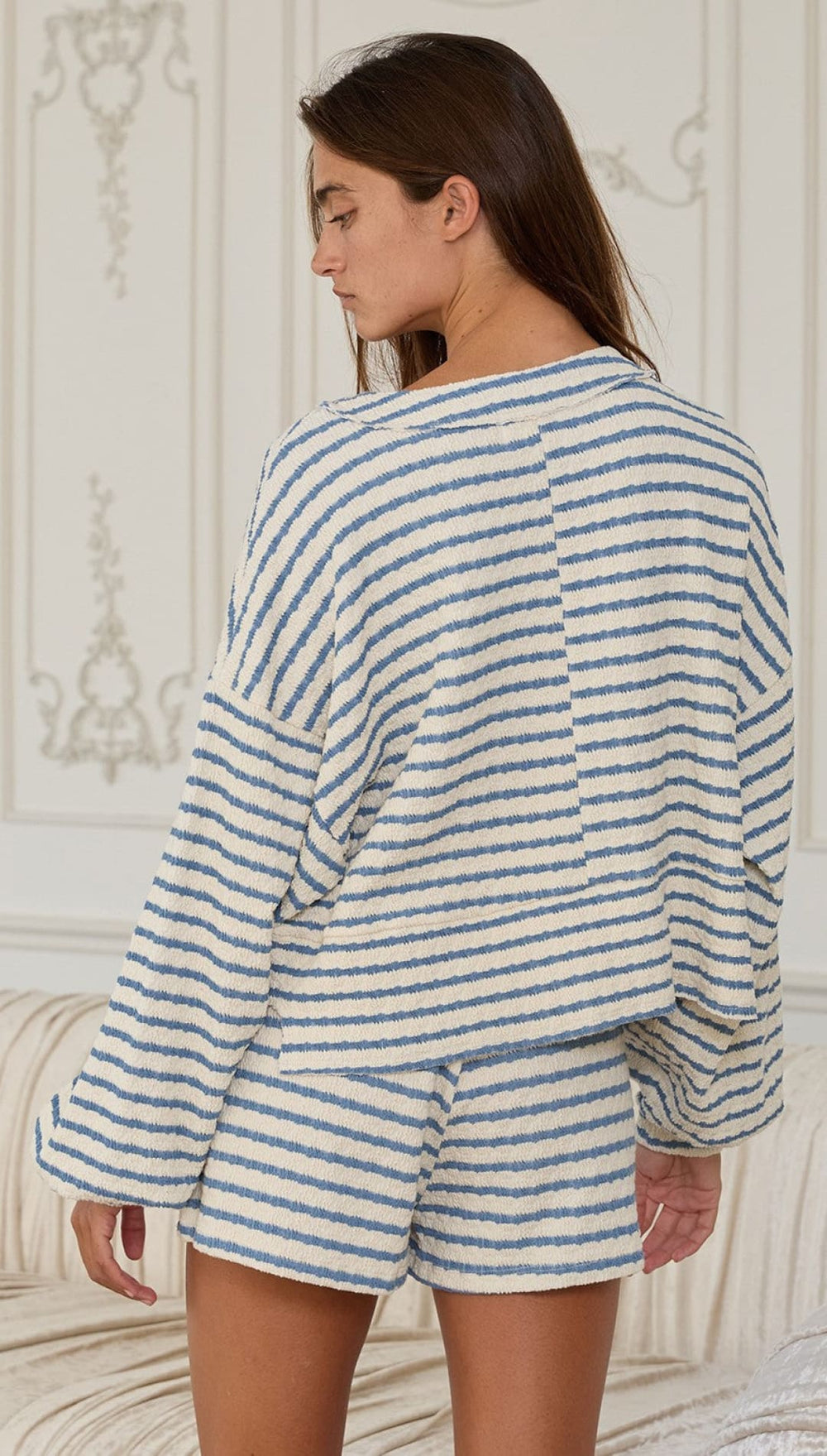 Becca Stripe Pullover - 240 Intimates/Lounge