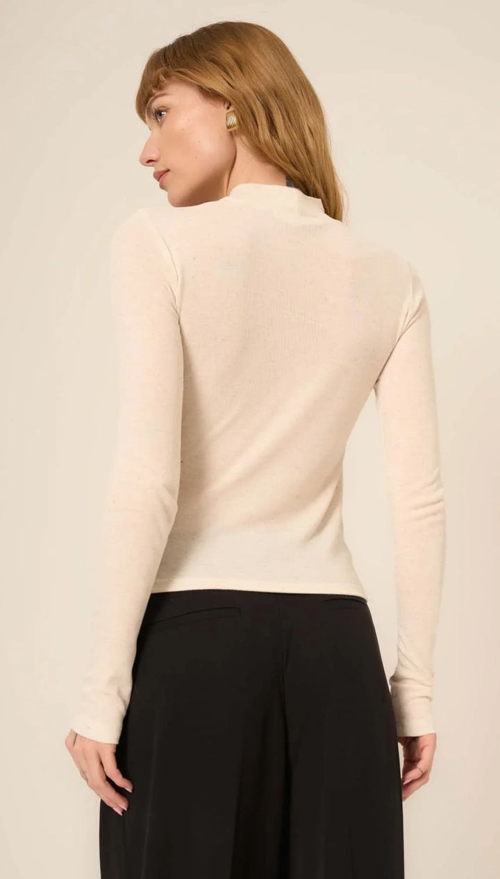 Belle Mockneck Top - 110 Long Sleeve