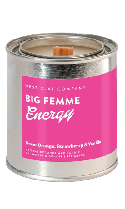 Big Femme Energy Candle - Candles
