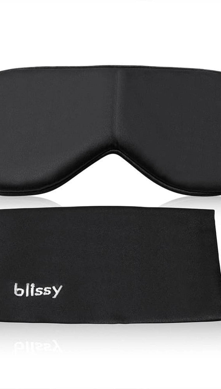 Blissy Silk Sleep Mask - Black - Black - 310 Home/Gift