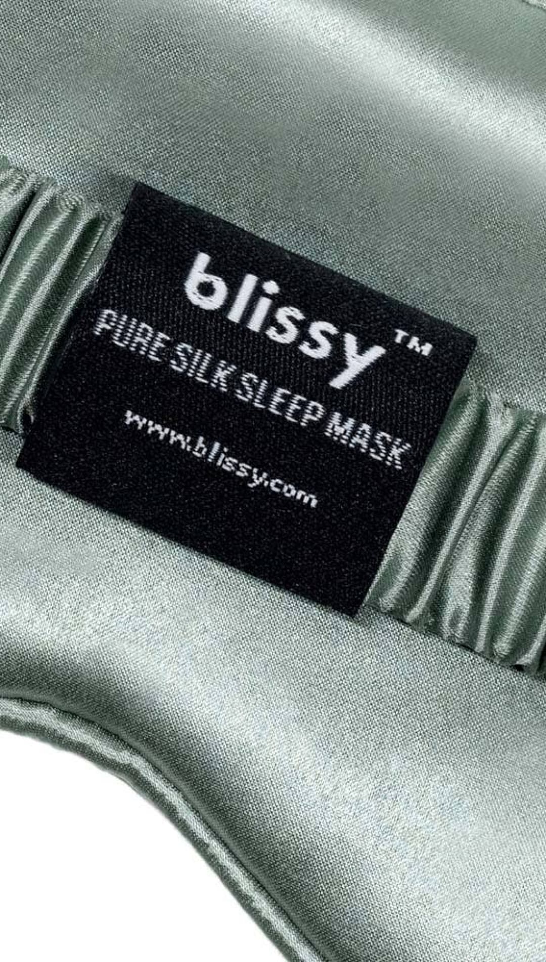 Blissy Silk Sleep Mask - Matcha - matcha - 310 Home/Gift