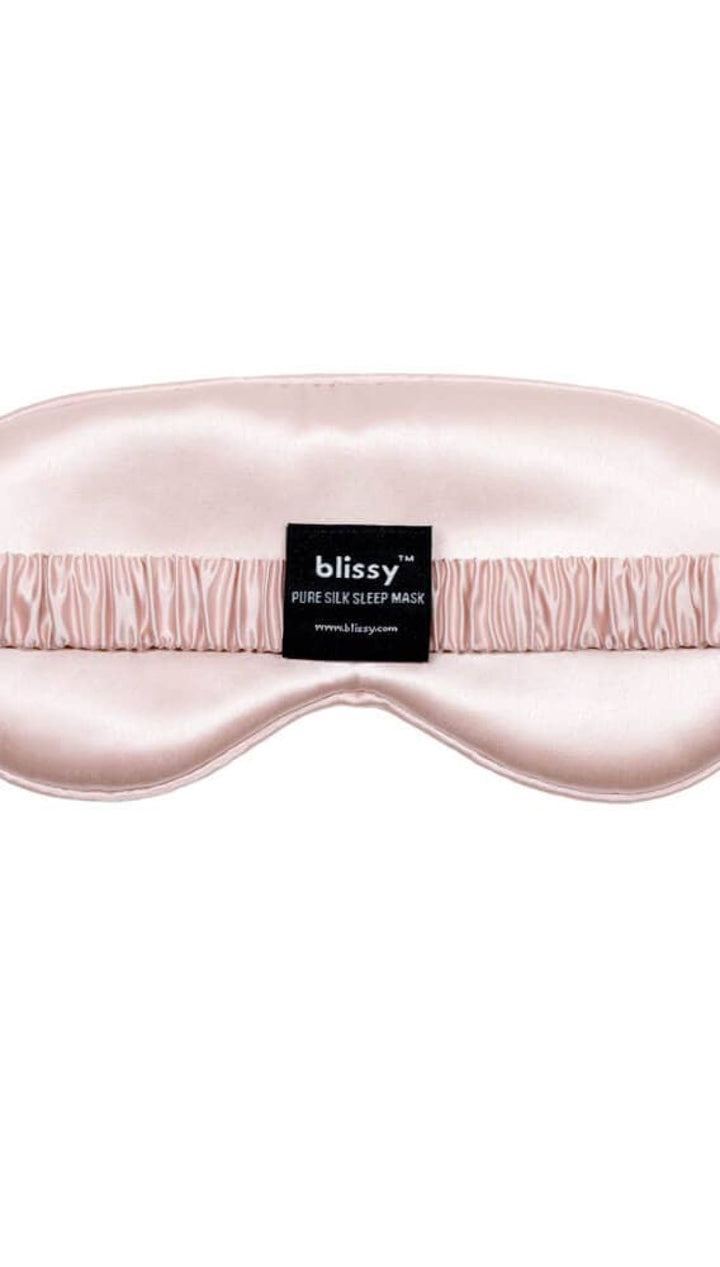 Blissy Silk Sleep Mask - Pink - Rose - 310 Home/Gift