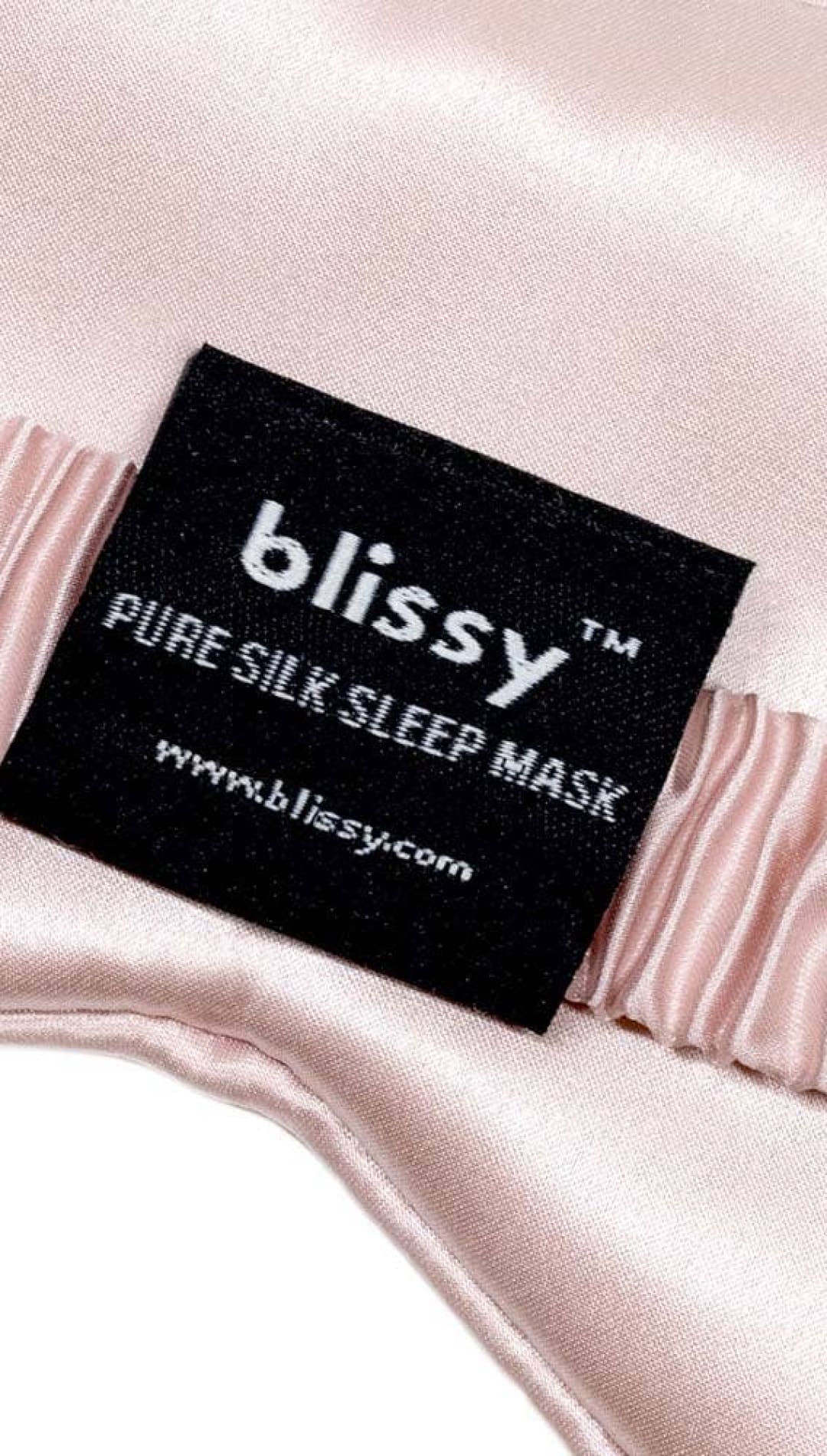 Blissy Silk Sleep Mask - Pink - Rose - 310 Home/Gift