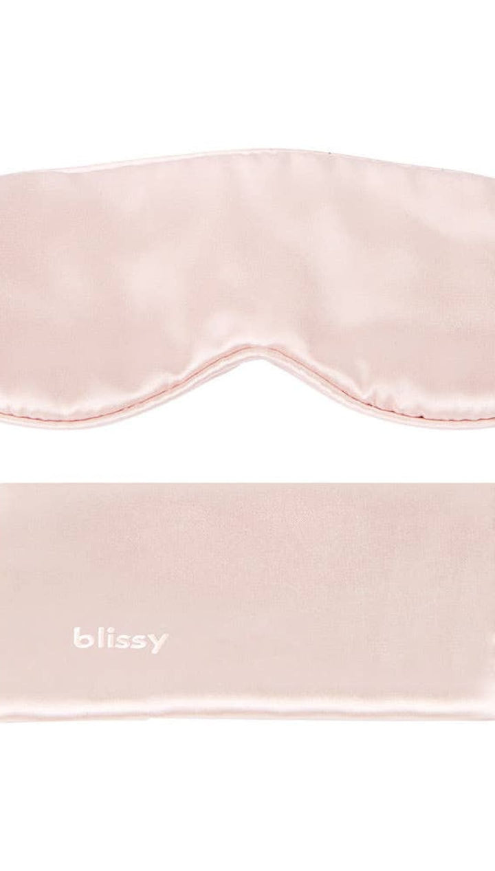 Blissy Silk Sleep Mask - Pink - Rose - 310 Home/Gift