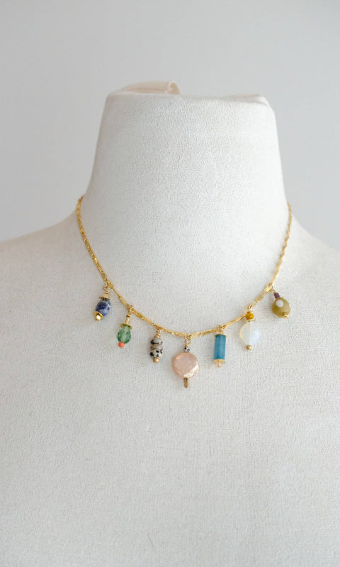 Calypso Charm Necklace - Jewel Tone 260 Jewelry