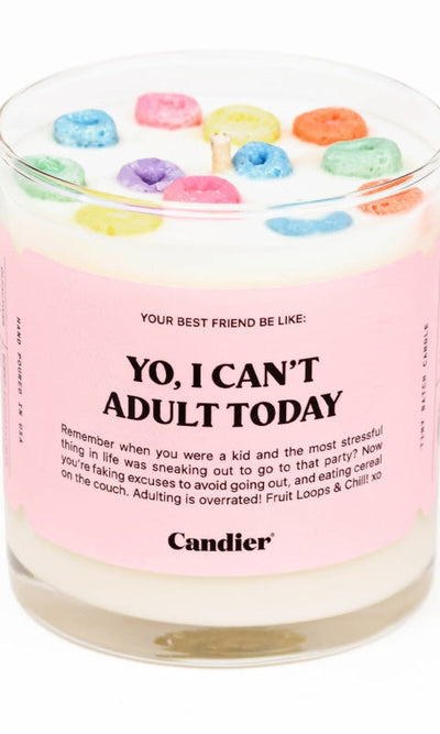 Can’t Adult Cereal Candle - Candles