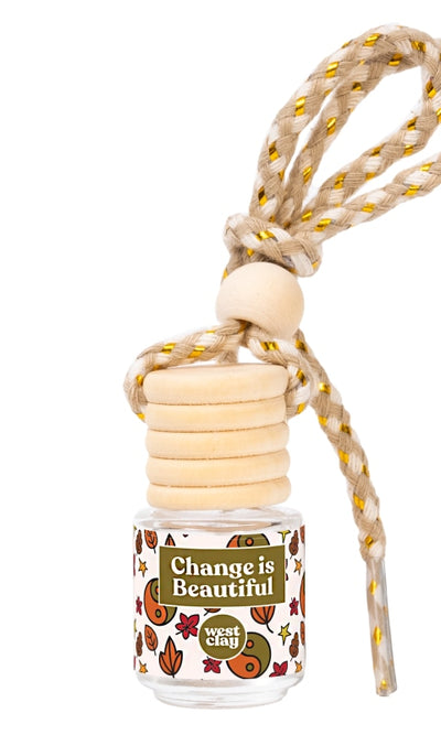 Car Air Freshener Diffuser Bottle: Change is Beautiful Fall - GIFT