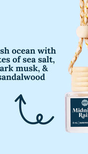 Hanging car air freshener.