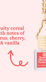 Hanging car air freshener.