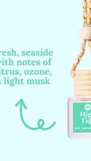 Hanging car air freshener.