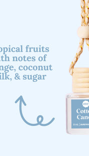 Cotton candy car air freshener.