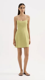 Carmela Linen Midi Dress