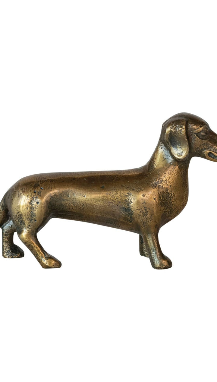 Cast Aluminum Dachshund