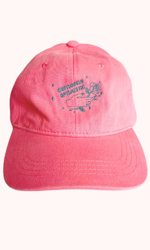 Cautiously Optimistic Baseball Dad Hat - GIFT