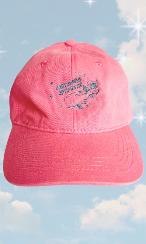 Cautiously Optimistic Baseball Dad Hat - GIFT