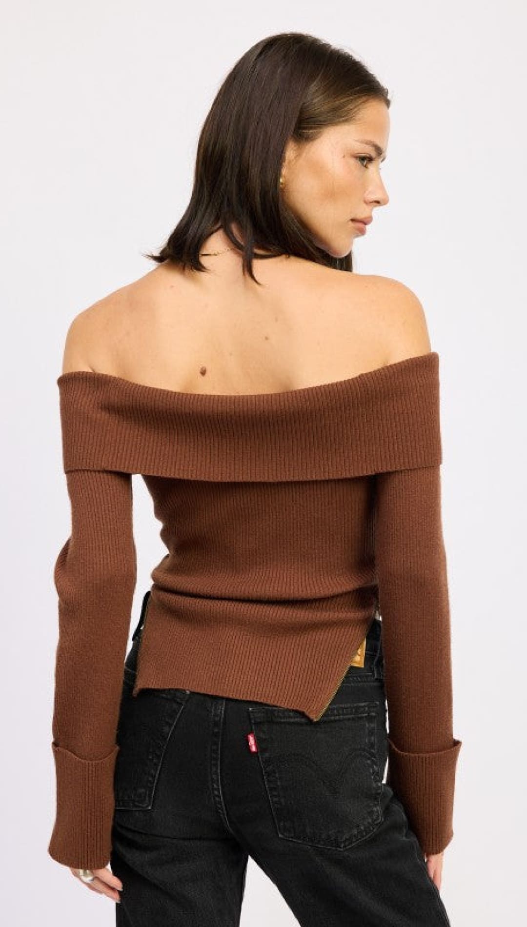 Chloe' Off Sholder Sweater – Malibu Fox Boutique