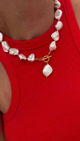Chunky Pearl Necklace