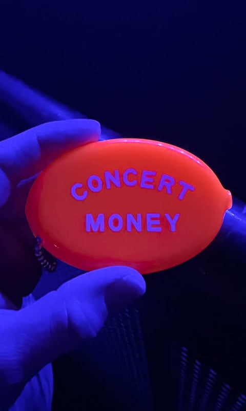 Coin Pouch - Concert Money (Neon) - GIFT