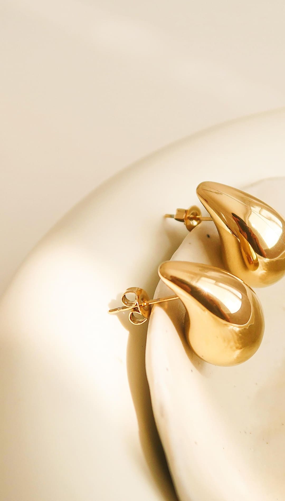 Colette Droplet Earring 18K GP/SS - 260 Jewelry