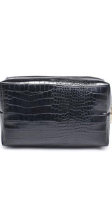 Croc Chic Cosmetic Pouch
