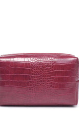 Croc Chic Cosmetic Pouch