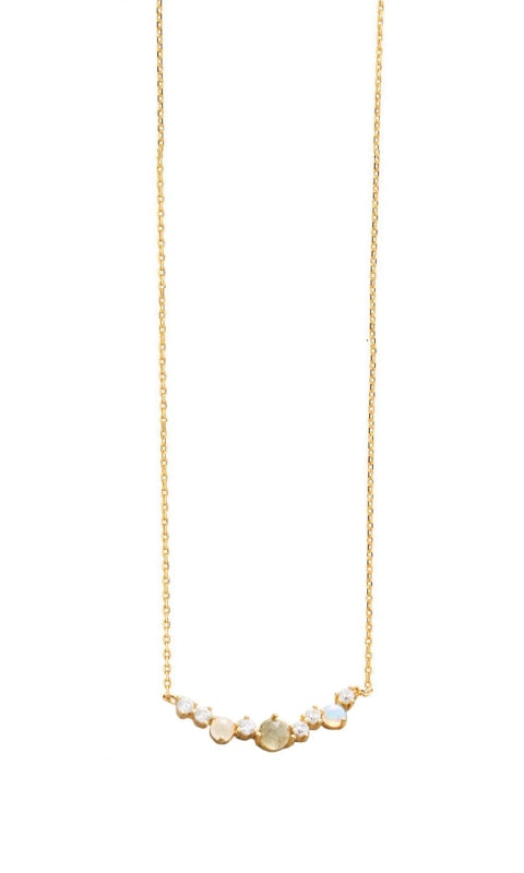 CZ Bar Necklace - Jewelry