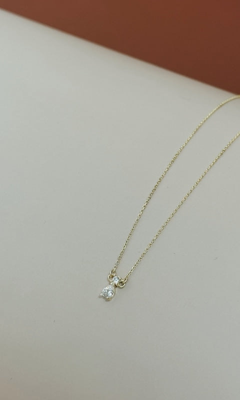 CZ Teardrop Necklace - JEWL
