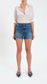 DAZE Valley Girl Jean Shorts - Manhattan