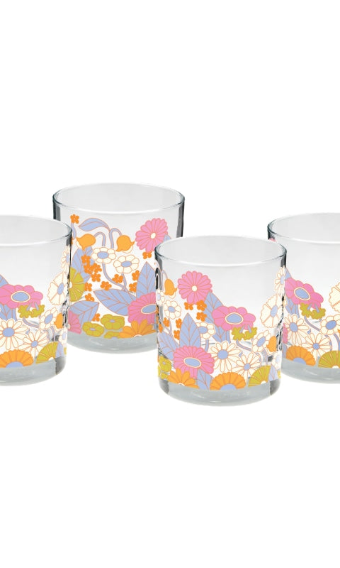 Delightful Rocks Glass Sets (Perfect for Spring!) - Gatherin Flowers - 310 Home/Gift