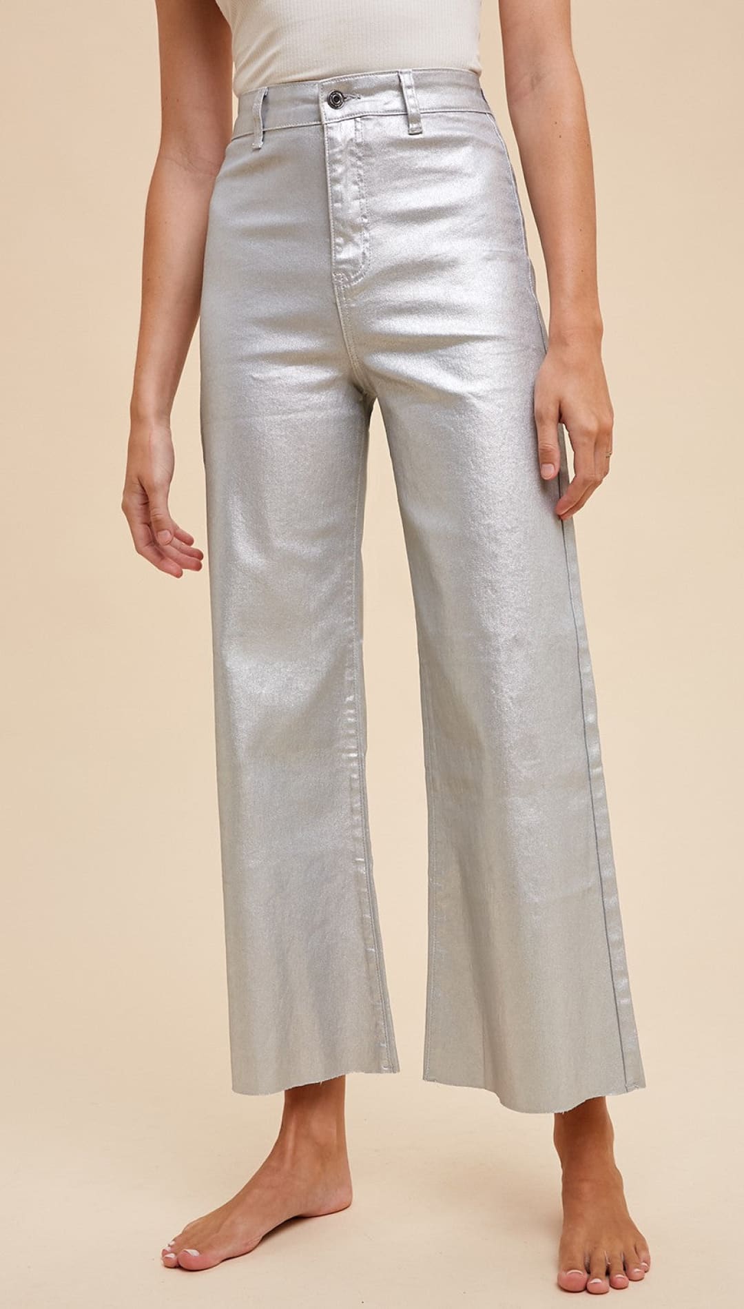 Disco Metallic Jeans - 220 Other Bottoms