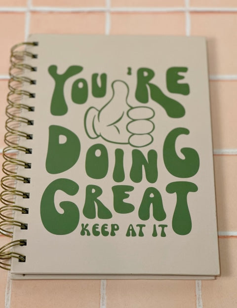 Doing Great Notebook - stationary