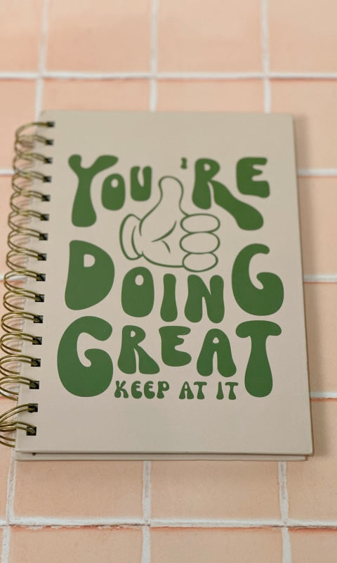 Doing Great Notebook - stationary