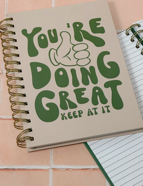Doing Great Notebook - stationary