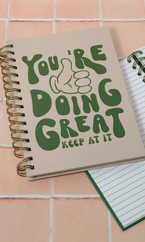 Doing Great Notebook - stationary