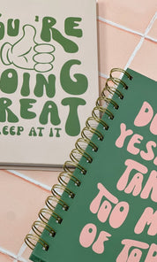 Doing Great Notebook - stationary