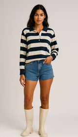 Ellie Striped Sweatshirt