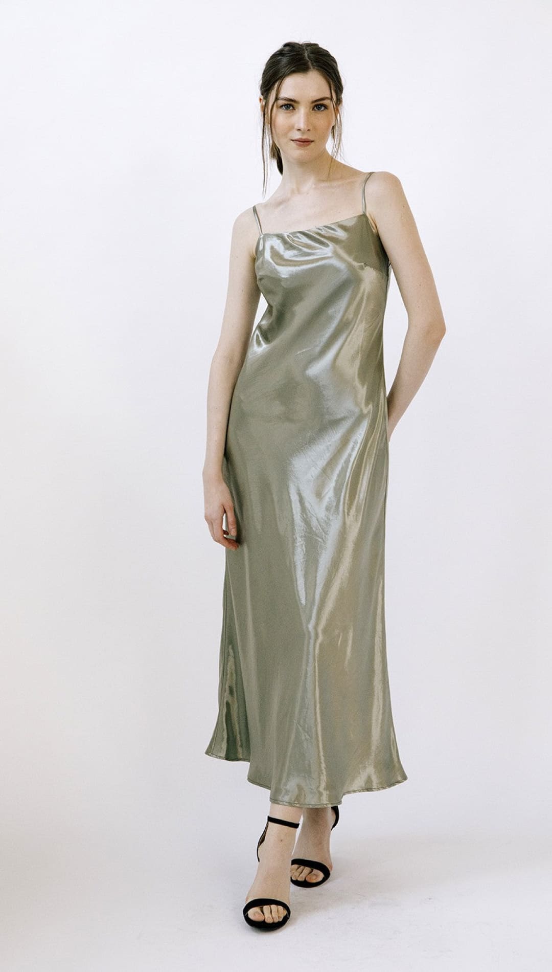 Empress Metallic Slip Dress - 180 Dresses