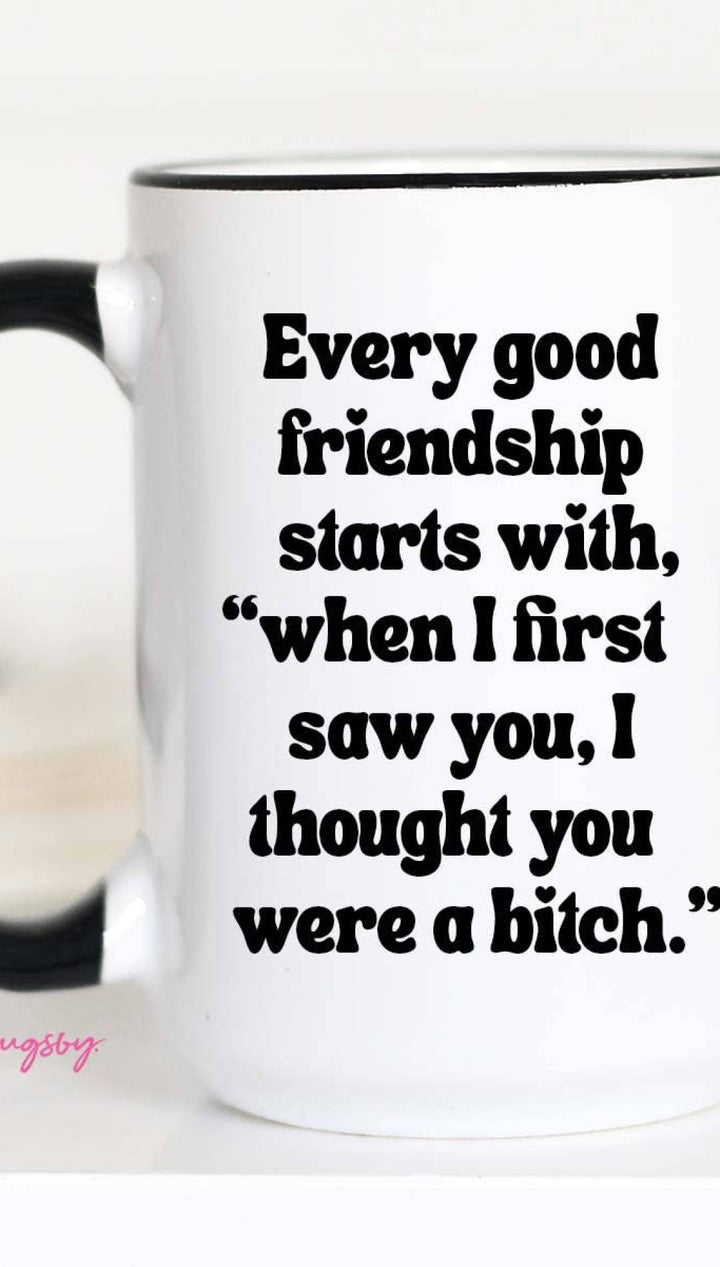 Every Good Friendship Funny Coffee Mug - 11oz - 310 Home/Gift