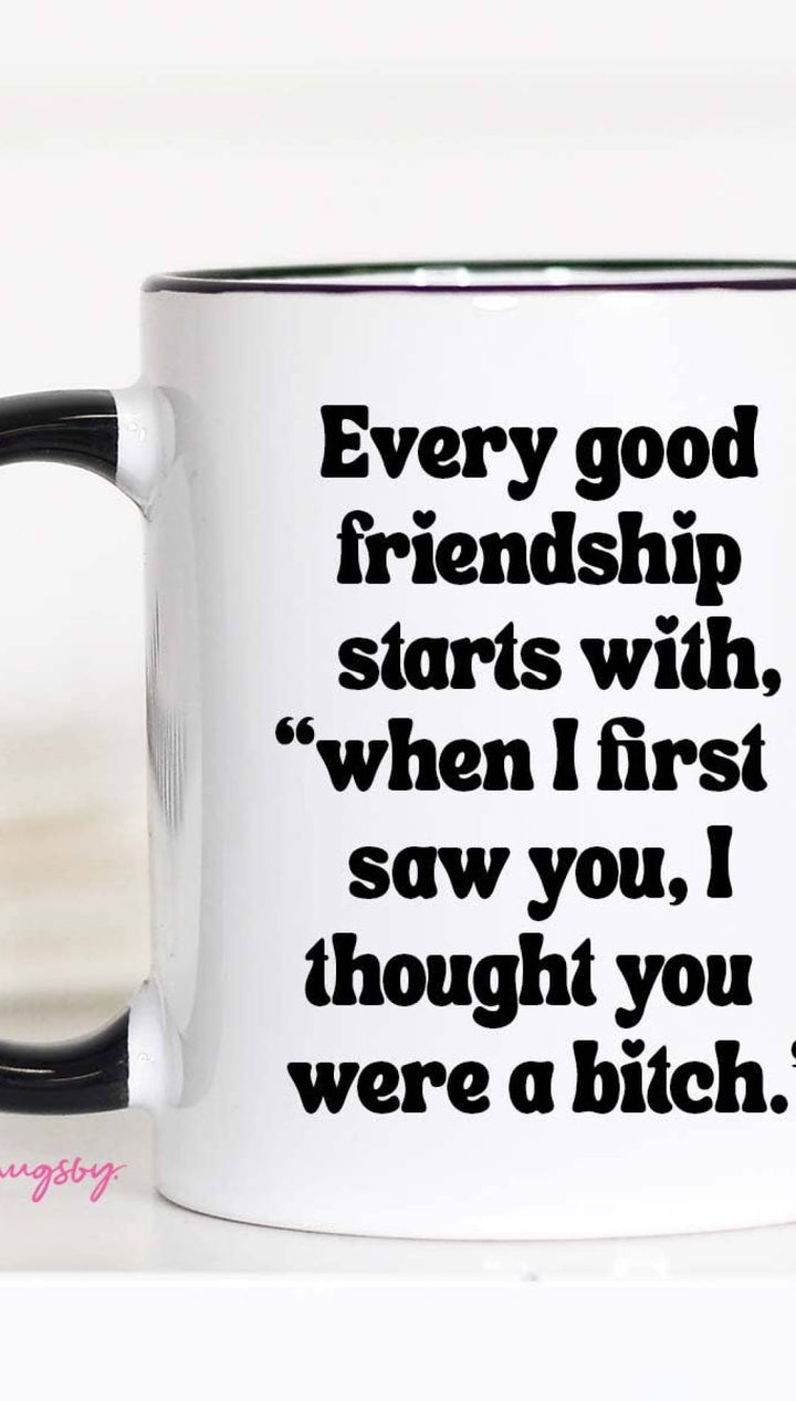 Every Good Friendship Funny Coffee Mug - 11oz - 310 Home/Gift