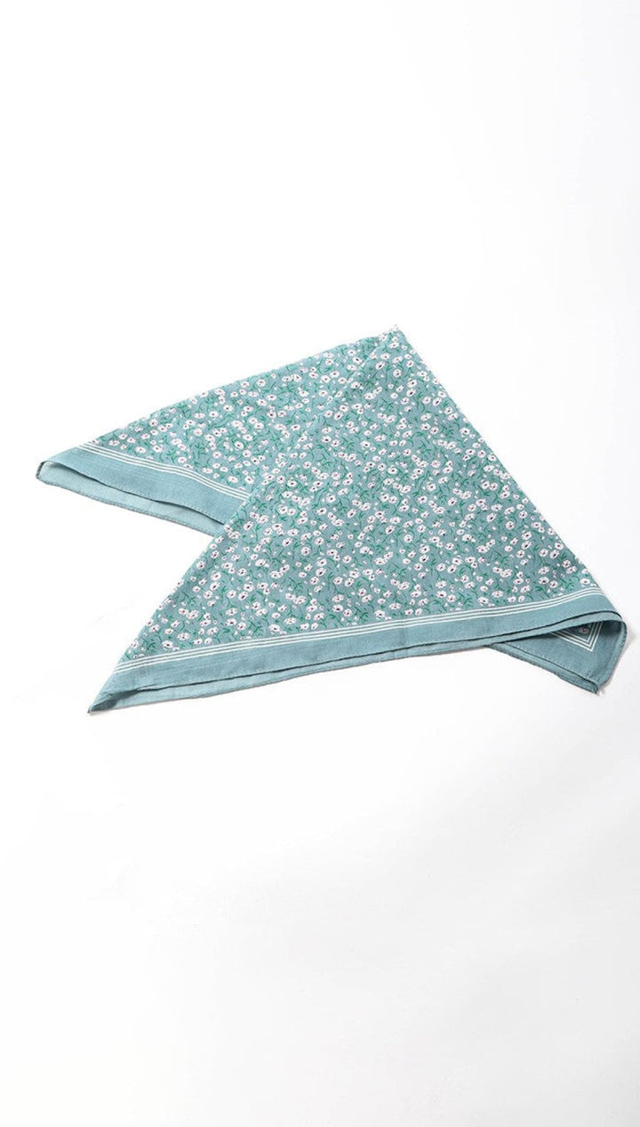 Floral Bandana - Sky - 280 Other Accessories