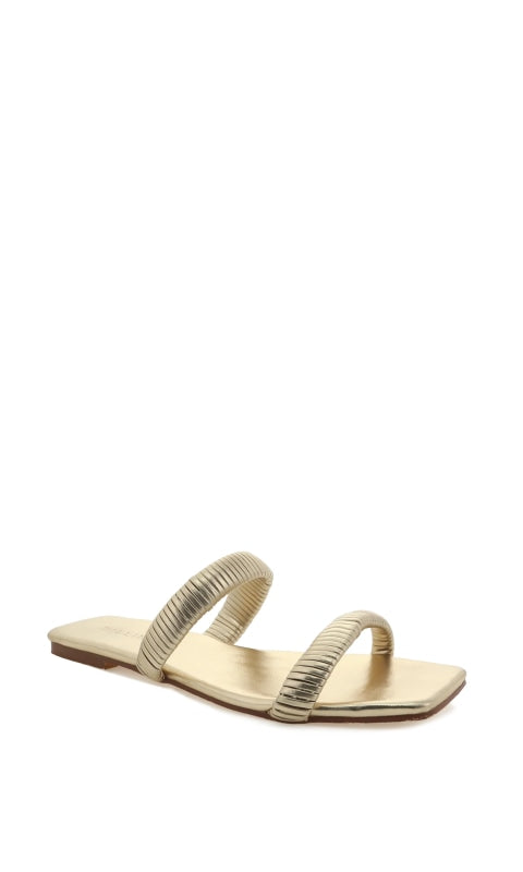 Fraley Gold Sandals - Shoes
