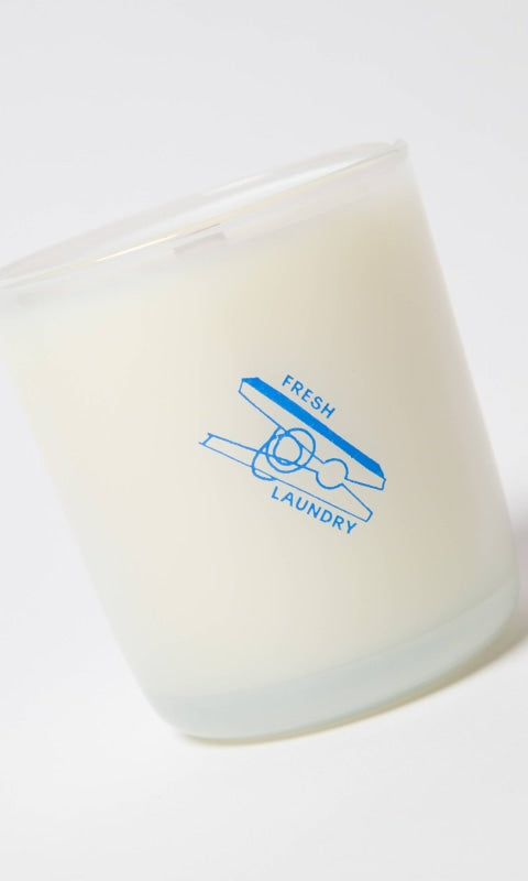 Fresh Laundry - Rain Cotton & Vanilla Coco Soy 8oz Candle - 310 Home/Gift