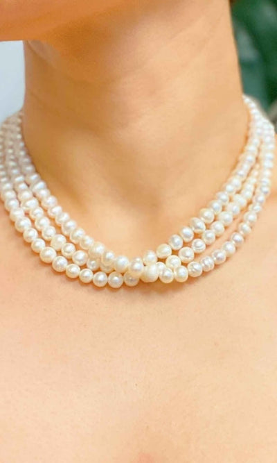 Freshwater Pearl Necklace - Jewelry