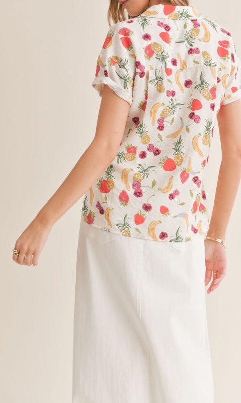 Fruit Salad Shirt - 100 Short Sleeve