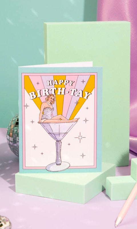 Happy Birth-Tay | Birthday Card - 310 Home/Gift